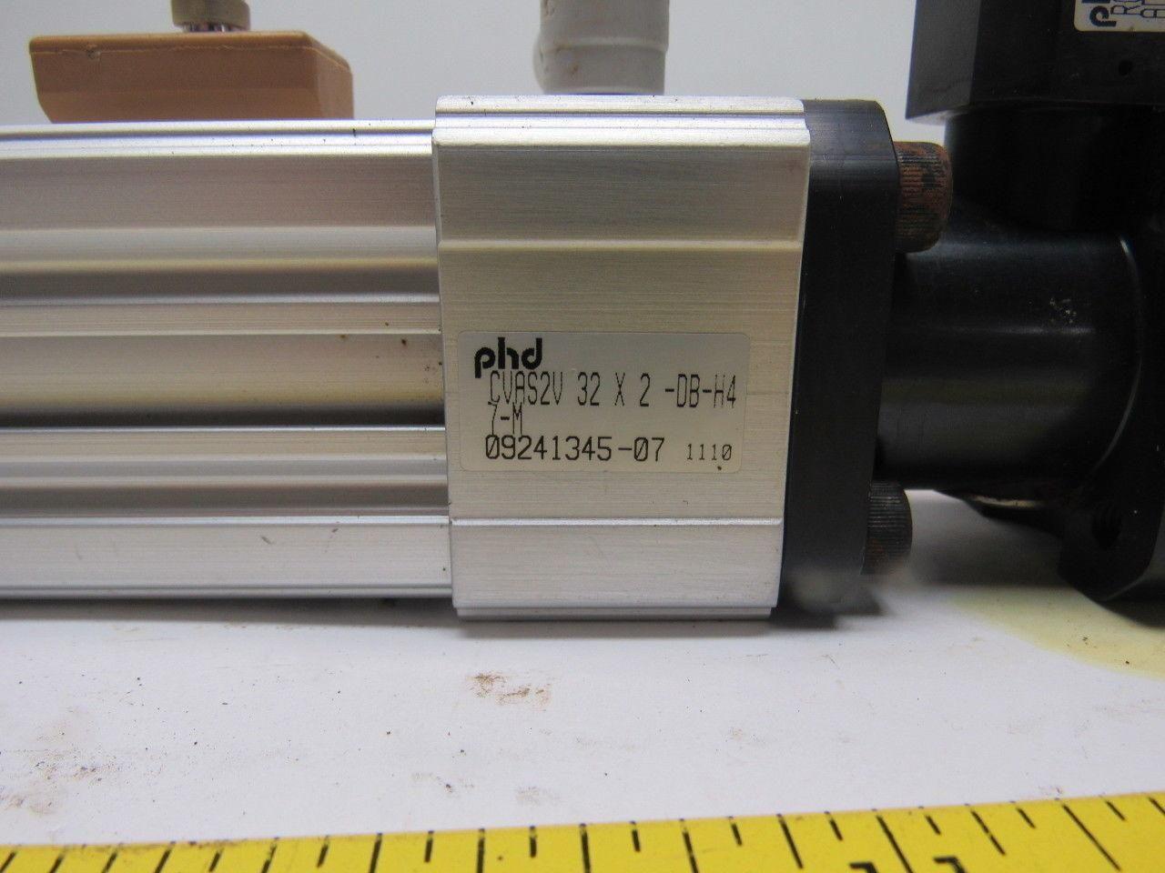 PHD CVAS2V 32x2-DB-H47-M Pneumatic Cylinder W/Rodlok 32mm Bore 2" Stroke