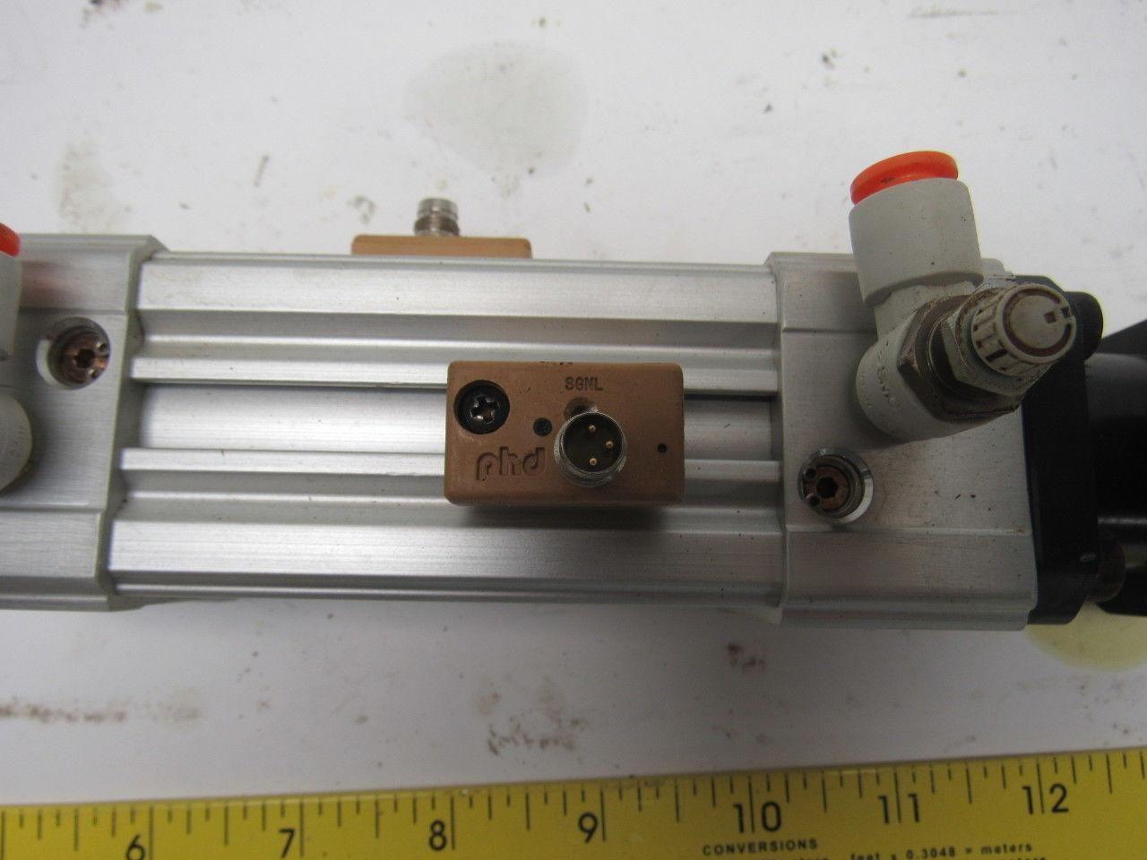 PHD CVAS2V 32x2-DB-H47-M Pneumatic Cylinder W/Rodlok 32mm Bore 2" Stroke