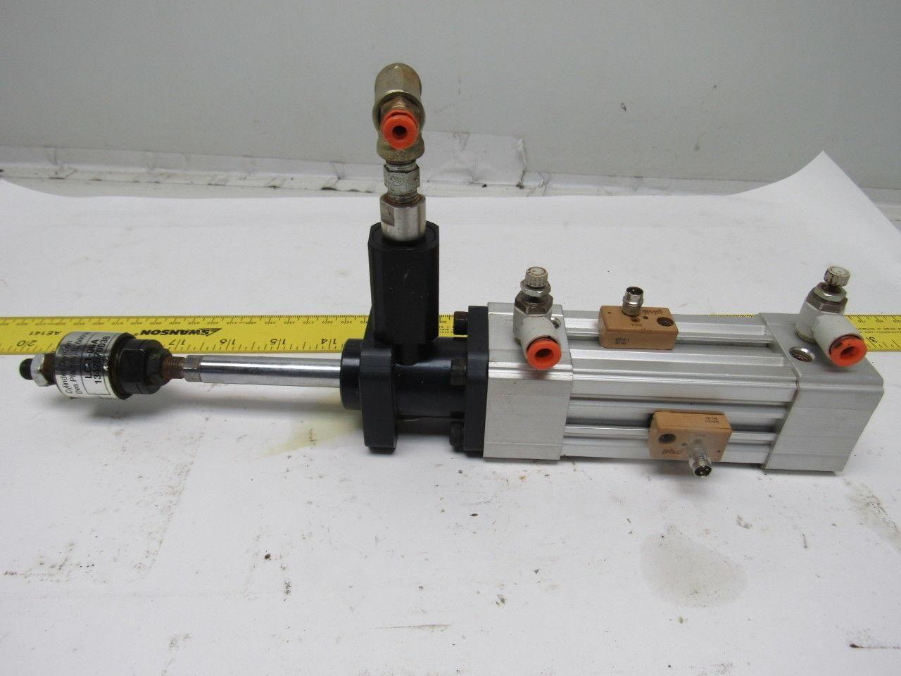 PHD CVAS2V 32x2-DB-H47-M Pneumatic Cylinder W/Rodlok 32mm Bore 2" Stroke