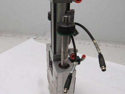 PHD SEC23x3-E-G24-H47-J1 SLD & CYL Pneumatic Dual Rod Slide Table W/Rod lok