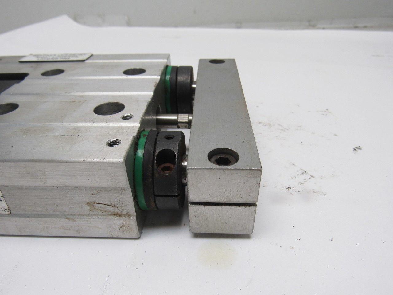 PHD SEC23x3-E-G24-H47-J1 SLD & CYL Pneumatic Dual Rod Slide Table W/Rod lok