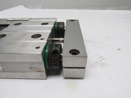 PHD SEC23x3-E-G24-H47-J1 SLD & CYL Pneumatic Dual Rod Slide Table W/Rod lok