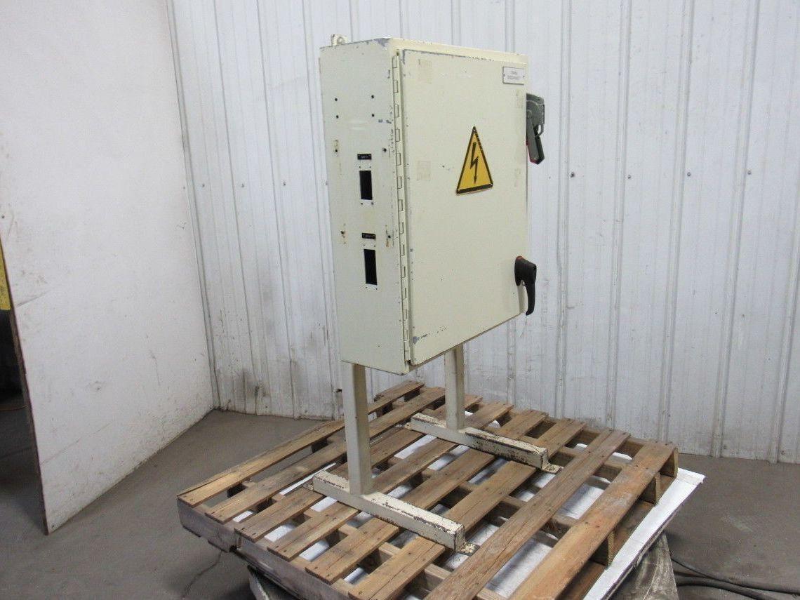 Hoffman A30SA2608LP Electrical  Enclosure 30x25x8" w/Backplate & Disconnect