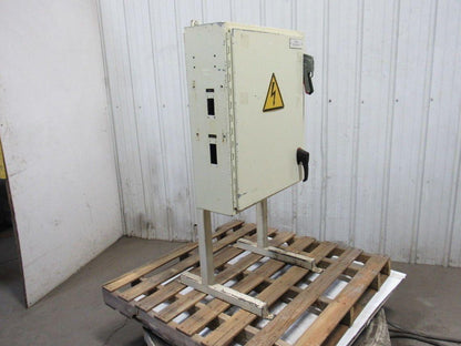 Hoffman A30SA2608LP Electrical  Enclosure 30x25x8" w/Backplate & Disconnect