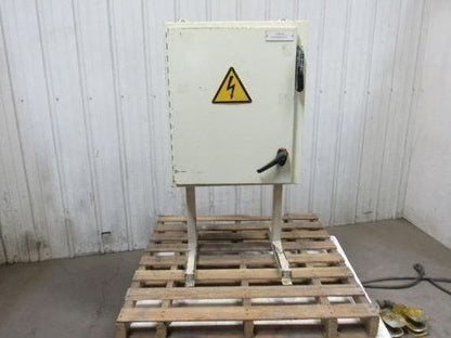 Hoffman A30SA2608LP Electrical  Enclosure 30x25x8" w/Backplate & Disconnect