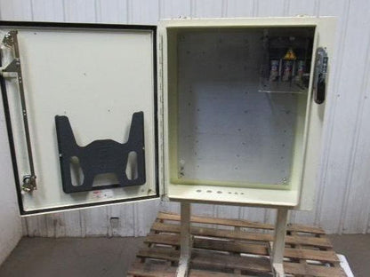 Hoffman A30SA2608LP Electrical  Enclosure 30x25x8" w/Backplate & Disconnect