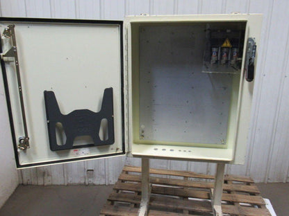 Hoffman A30SA2608LP Electrical  Enclosure 30x25x8" w/Backplate & Disconnect