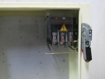 Hoffman A30SA2608LP Electrical  Enclosure 30x25x8" w/Backplate & Disconnect