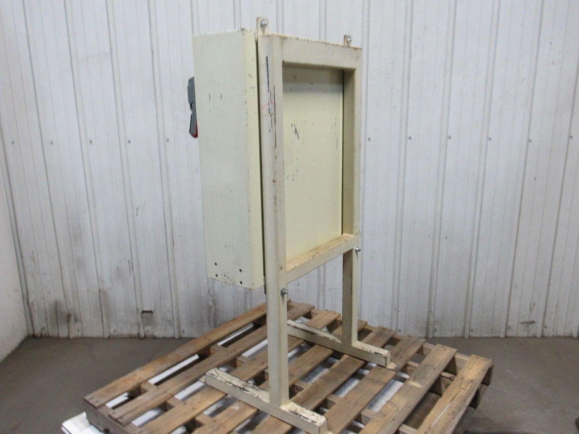 Hoffman A30SA2608LP Electrical  Enclosure 30x25x8" w/Backplate & Disconnect