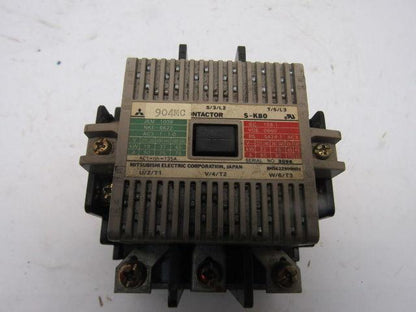 S-K80 Magnetic Contactor  100-127V 50/60Hx Coil