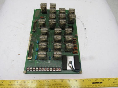 Mitsubishi Electric SFKA-02-06  BY171A399G51 Relay Circuit Board From a M55K EDM