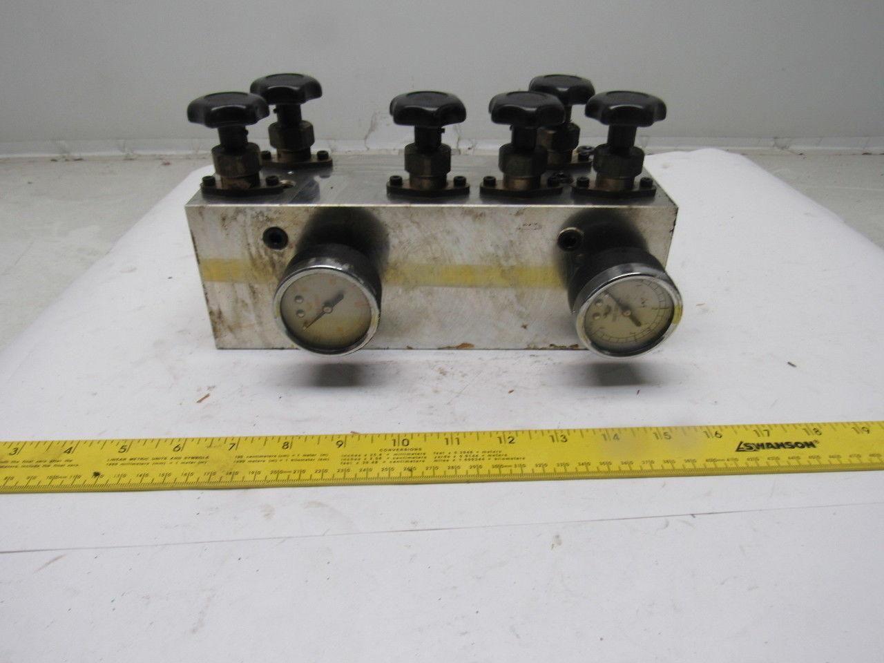 Mitsubishi Valve Adjustment Block From a M55K EDM