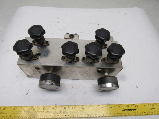 Mitsubishi Valve Adjustment Block From a M55K EDM