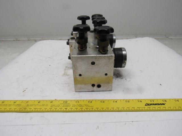 Mitsubishi Valve Adjustment Block From a M55K EDM