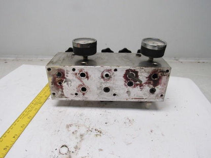 Mitsubishi Valve Adjustment Block From a M55K EDM