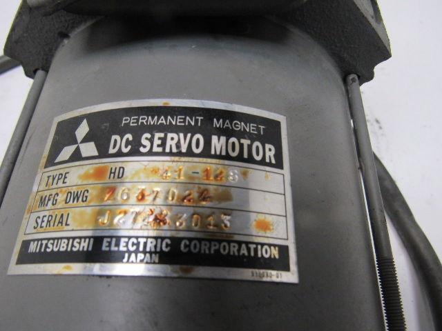 Mitsubishi Electric HD 44-12S DC Servo Motor From a M55K EDM