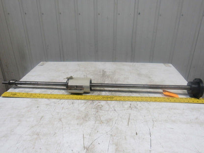 Mitsubishi 49" Z Axis Ball Screw Assembly From a M55K EDM