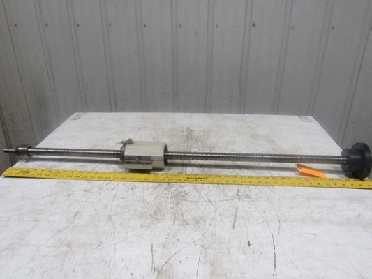 Mitsubishi 49" Z Axis Ball Screw Assembly From a M55K EDM