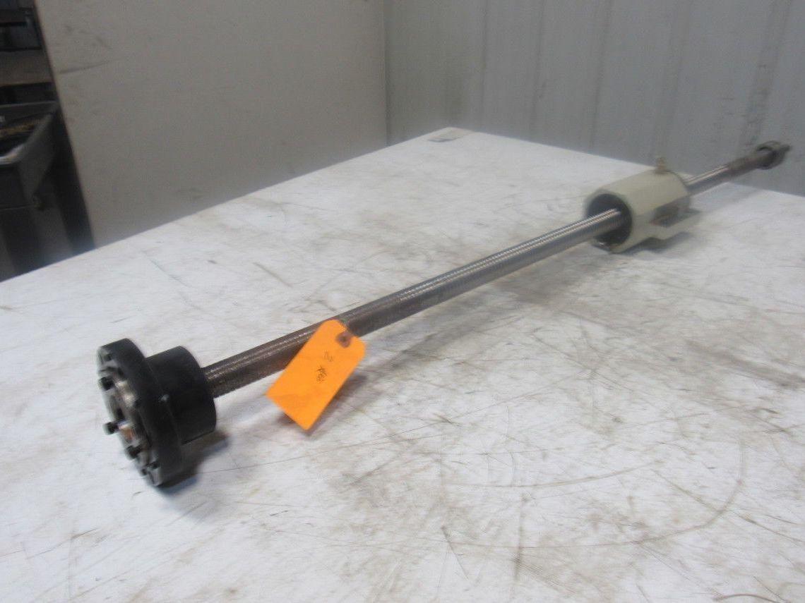 Mitsubishi 49" Z Axis Ball Screw Assembly From a M55K EDM