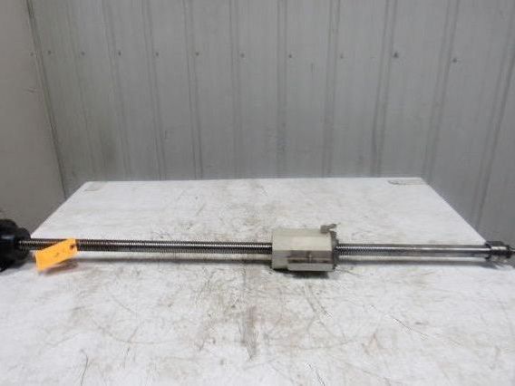 Mitsubishi 49" Z Axis Ball Screw Assembly From a M55K EDM
