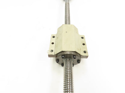Mitsubishi X Axis Ball Screw Assembly 28mm Screw 5mm Pitch 24" Travel
