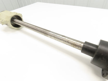 Mitsubishi X Axis Ball Screw Assembly 28mm Screw 5mm Pitch 24" Travel