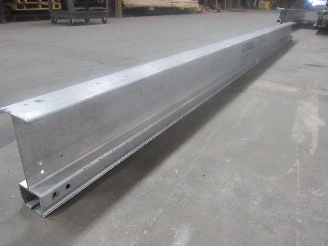 Gorbel Monorail 14' Aluminum Enclosed Runway Beam Track 200lb Capacity