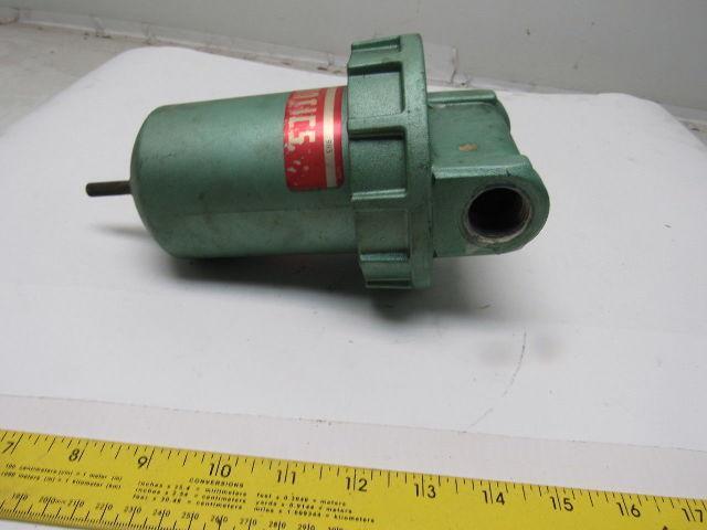 Numatics F50B-06A Pneumatic Air Line Filter 3/4" NPT Ports