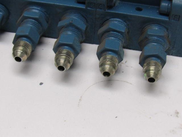 Numatics I13BA415M Pneumatic Solenoid Valve 2 Bank Assembly Base