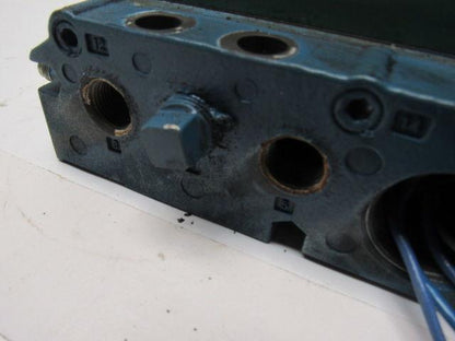 Numatics I13BA415M Pneumatic Solenoid Valve 2 Bank Assembly Base