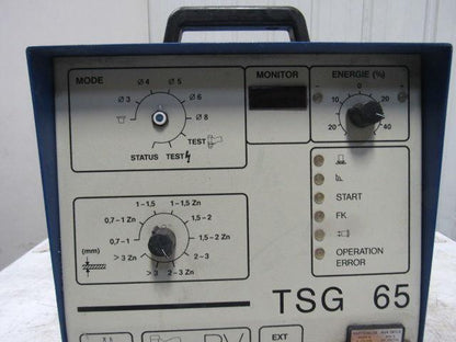 Tucker TSG 65 Stud Welding Welder Power Supply 650A 500V 50Hz