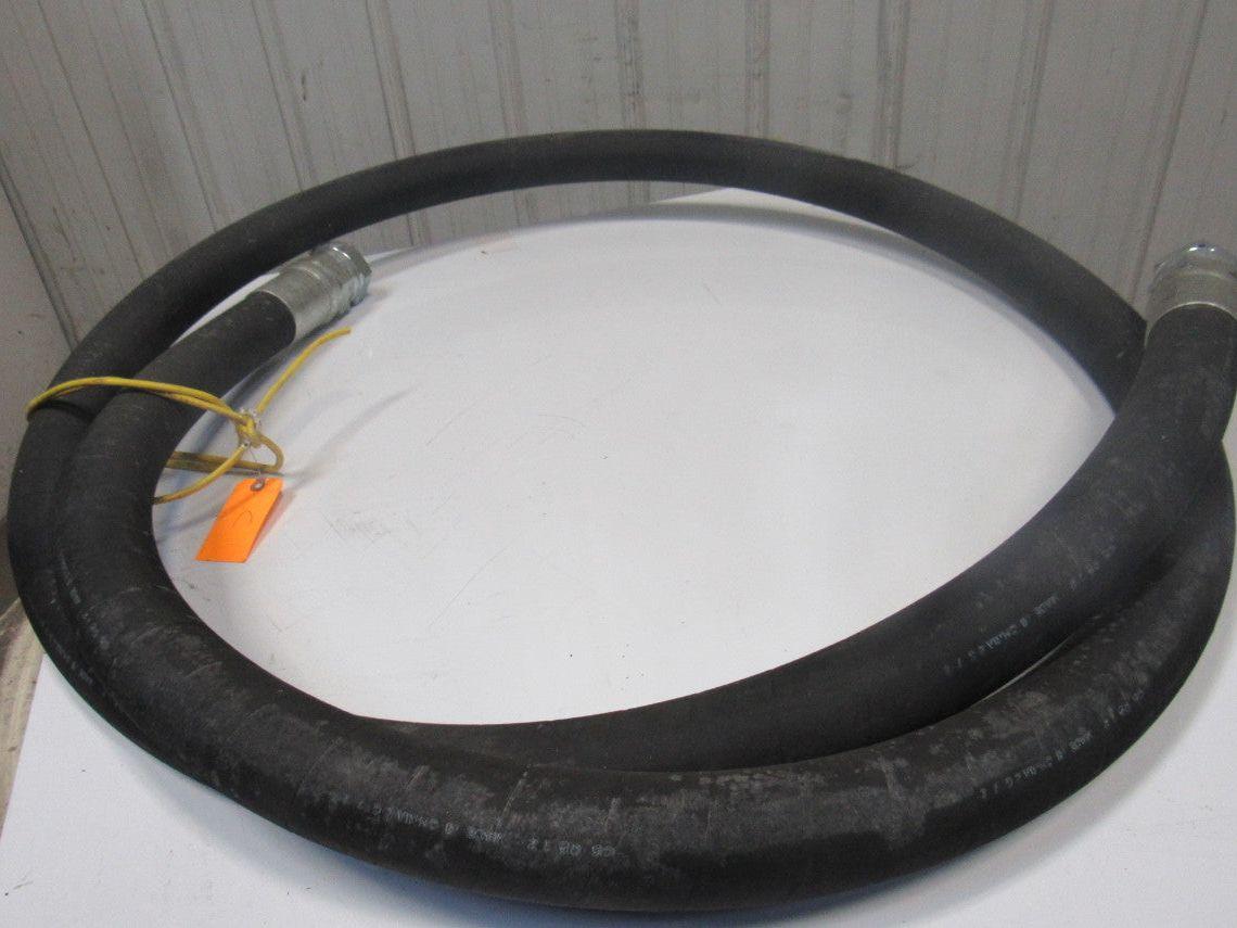 Manuli Harvester 2T 2" ID x 16' Hydraulic Hose 1160 psi WP W/Connector Fittings