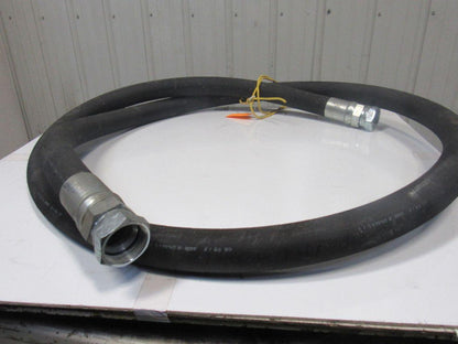 Manuli Harvester 2T 2" ID x 16' Hydraulic Hose 1160 psi WP W/Connector Fittings