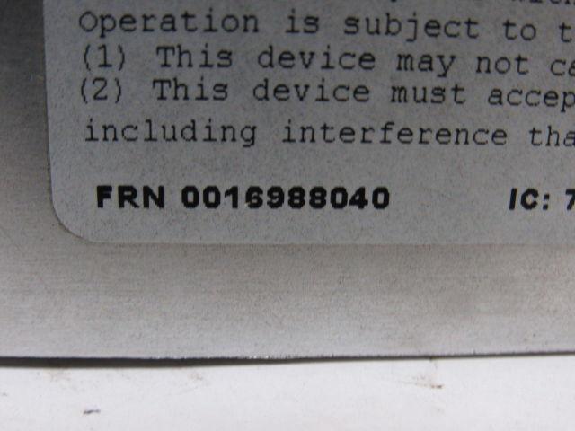 INTUI RF Node Assembly FRN 0016988040