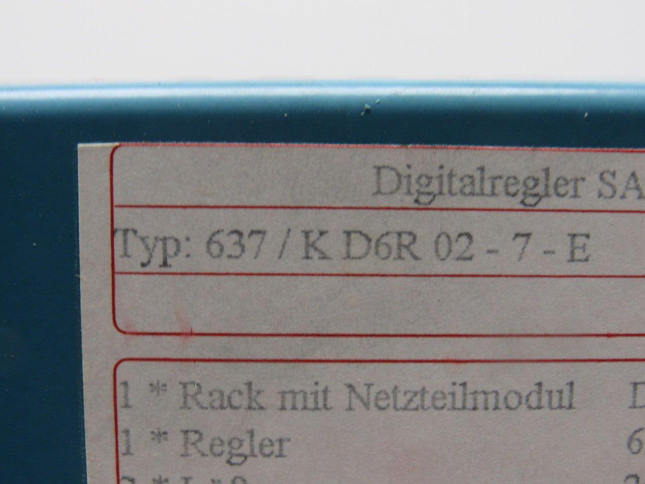 Eurotherm Digitalregler Samson 3G - KOMPAKT 637/K D6R 02-7-E Drive