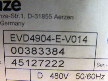 Lenze EVD4904-E-V014 4900 DC Drive 500V 50/60Hz
