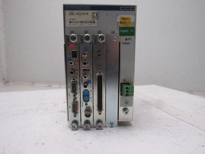 Indramat CCD01.1-KE12-01-FW Controller W/Cards CLC-D02.3M-FW, DAQ02.1M, DAQ02.1M