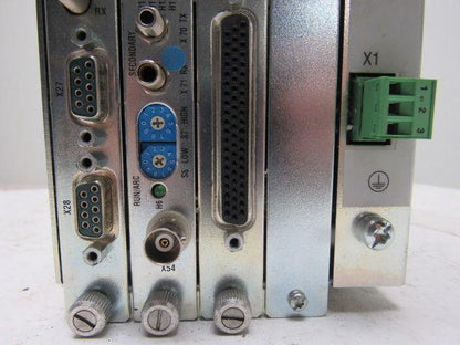 Indramat CCD01.1-KE12-01-FW Controller W/Cards CLC-D02.3M-FW, DAQ02.1M, DAQ02.1M