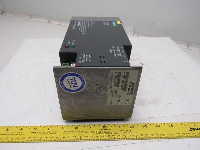 Siemens 6EP1434-1SH01 Sitop Power 10 Power Supply In 400-500V Out 24VDC 10A