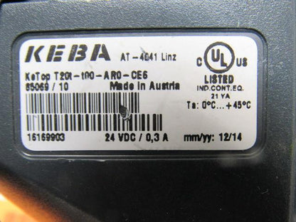 KEBA T20T-T00-AR0-CE6 Teach Pendant W/ Hangers and Stylus Pen