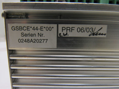 EAE GSBCE*44-E*00* SBCE44-E Fieldbus I/O Extension Module