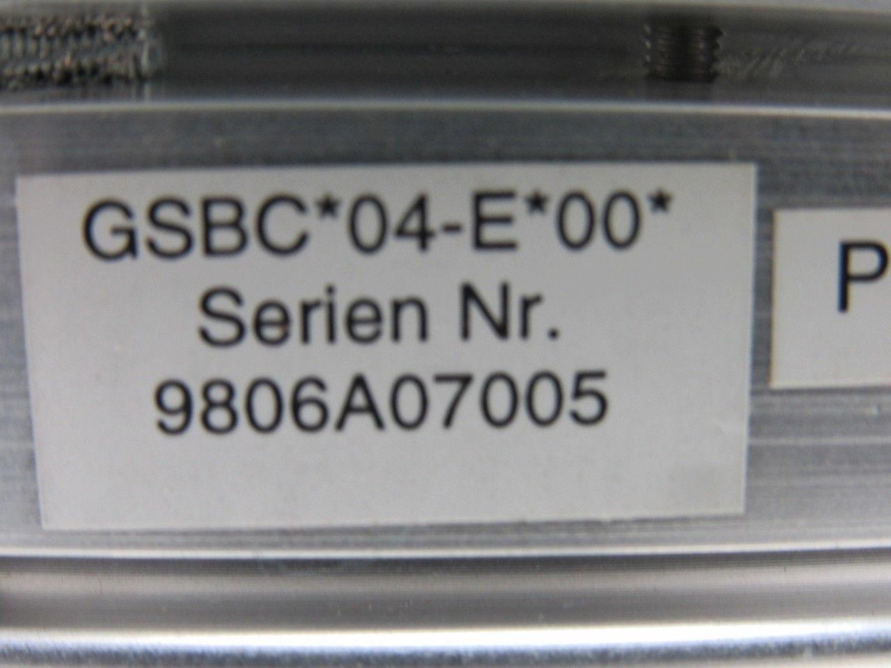 EAE GSBC*04-E*00* SBCE4-E Fieldbus I/O Extension Module W/Cooling fan