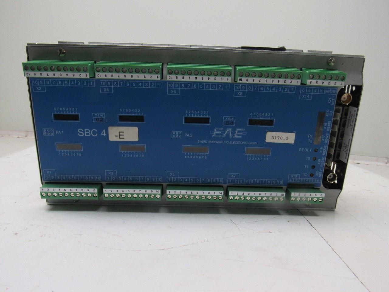 EAE GSBC*04-E*00* SBCE4-E Fieldbus I/O Extension Module W/Cooling fan