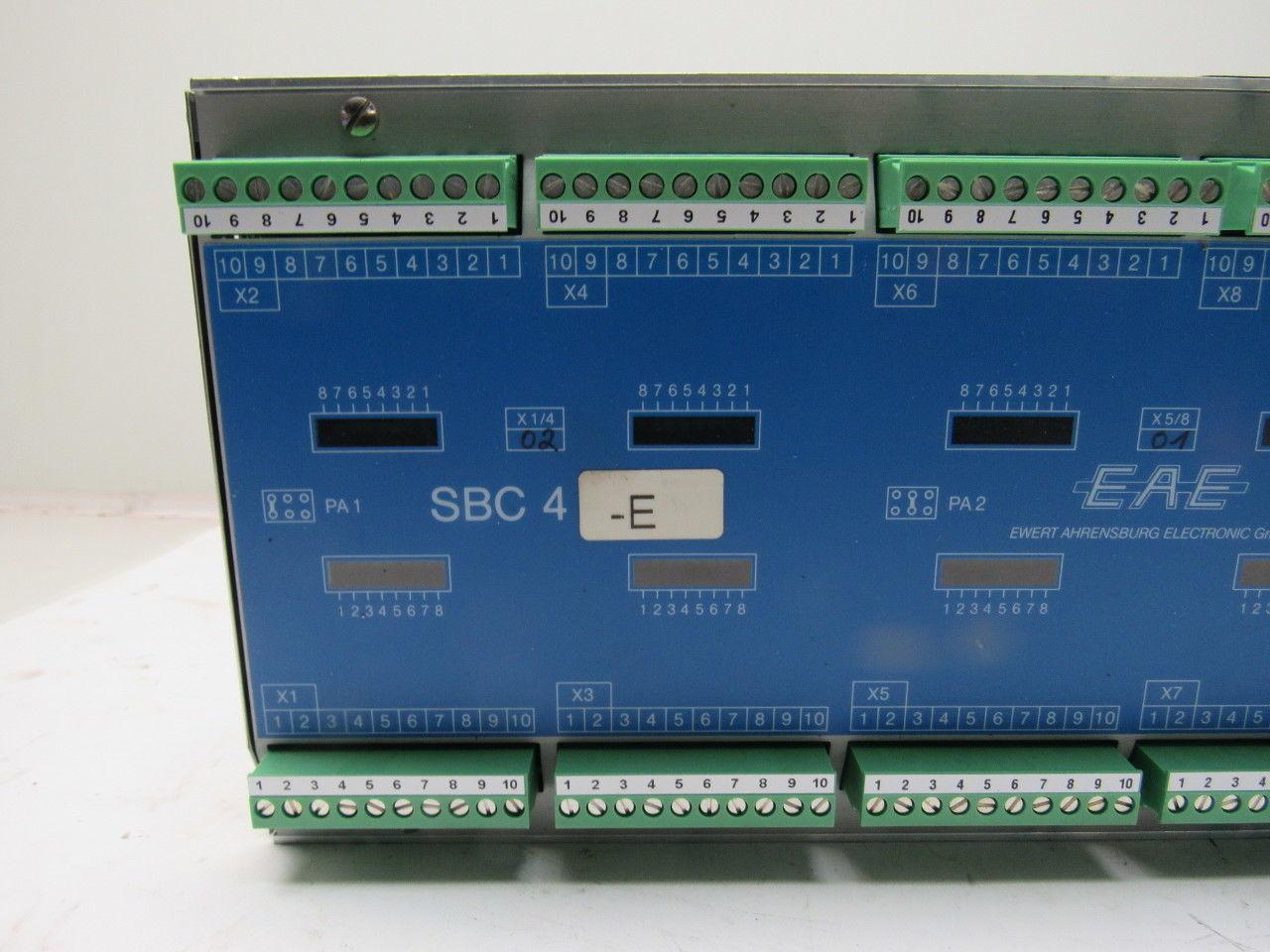 EAE GSBC*04-E*00* SBCE4-E Fieldbus I/O Extension Module W/Cooling fan