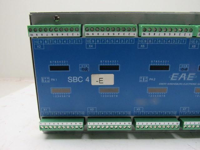 EAE GSBC*04-E*00* SBCE4-E Fieldbus I/O Extension Module W/Cooling fan