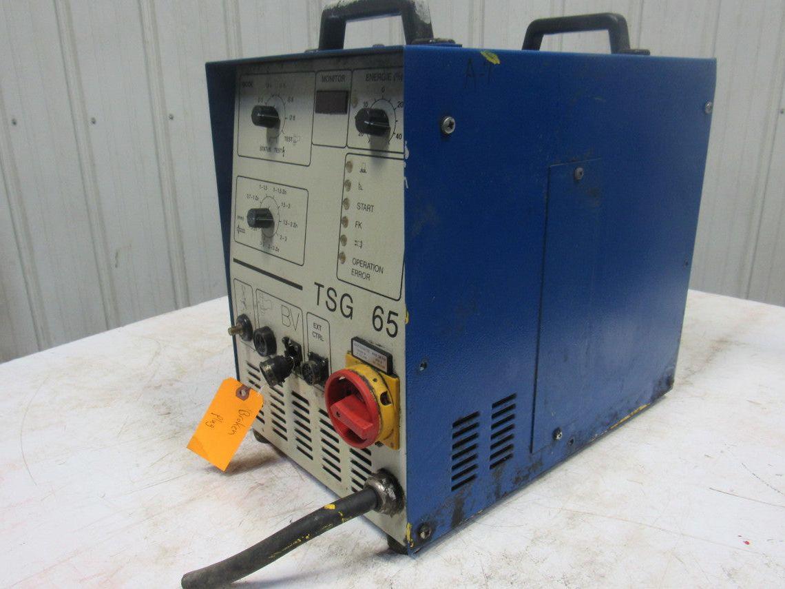 Tucker TSG 65 Stud Welding Welder Power Supply 650A 500V 50Hz