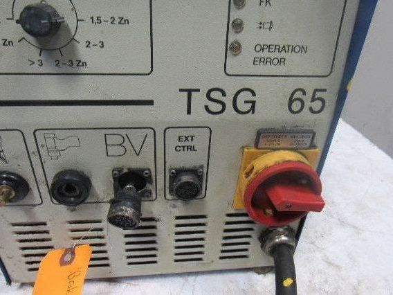 Tucker TSG 65 Stud Welding Welder Power Supply 650A 500V 50Hz
