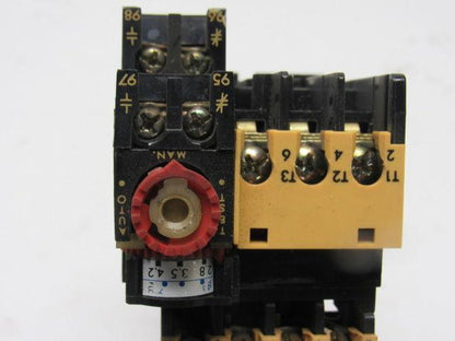 Allen Bradley 100-A09ND3 Relay W/120V Coil & 193-BSB42 2.8-4.2A Overload