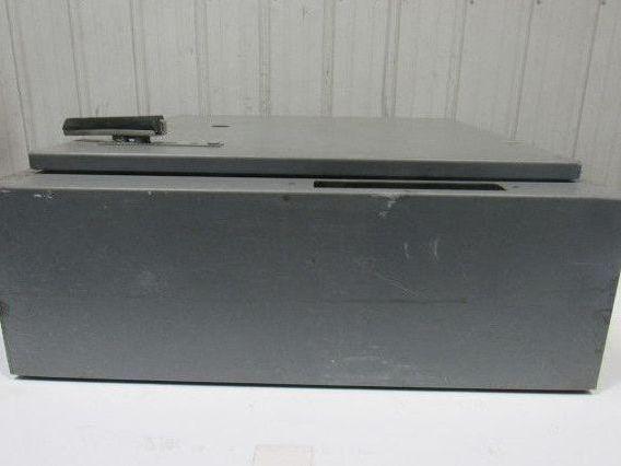 Hofmann A-24AB2208LP JIC Hinged Door Disconnect Enclosure-25x24x8 W/ Back Plate
