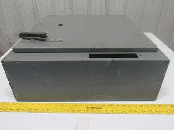 Hofmann A-24AB2208LP JIC Hinged Door Disconnect Enclosure-25x24x8 W/ Back Plate